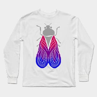 Bi-Winged Cicada Long Sleeve T-Shirt